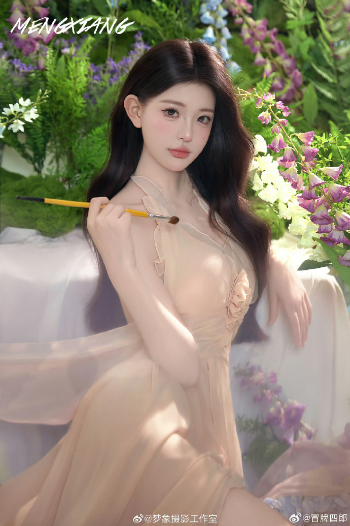 长发美女韩系写真 清纯如你，岁月静好